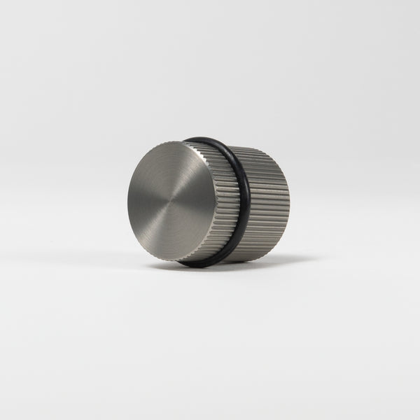 Alma Jakob Linear Door Stop Brushed Nickel