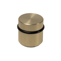 Alma Jakob Linear Door Stop Brushed Brass Gold