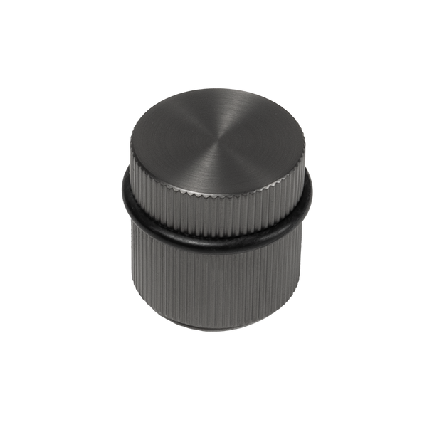 Alma Jakob Linear Door Stop Brushed Gunmetal