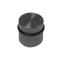 Alma Jakob Linear Door Stop Brushed Gunmetal