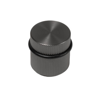 Alma Jakob Linear Door Stop Brushed Gunmetal