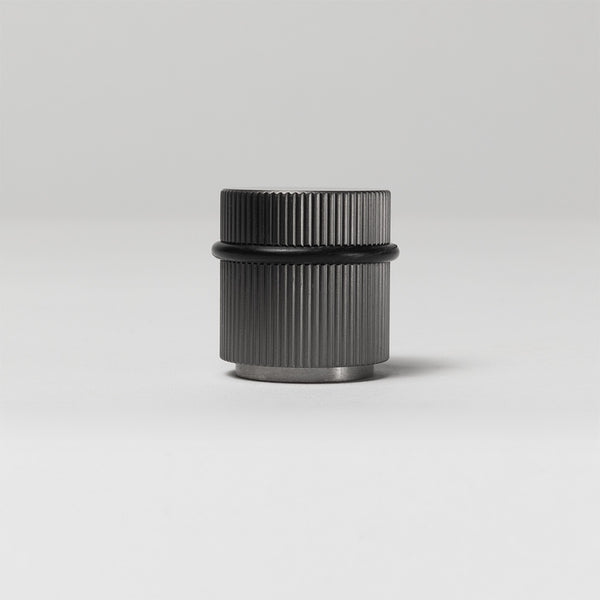 Alma Jakob Linear Door Stop Brushed Gunmetal