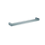 Square Single Bar Heated Towel Rail Brushed Stainless Steel