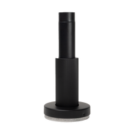 Alma Wilma Linear Door Wall Stop Matte Black