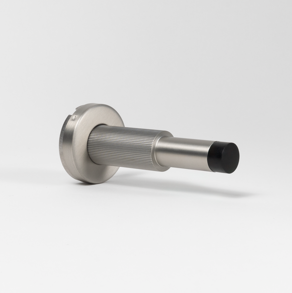 Alma Wilma Linear Door Wall Stop Brushed Nickel