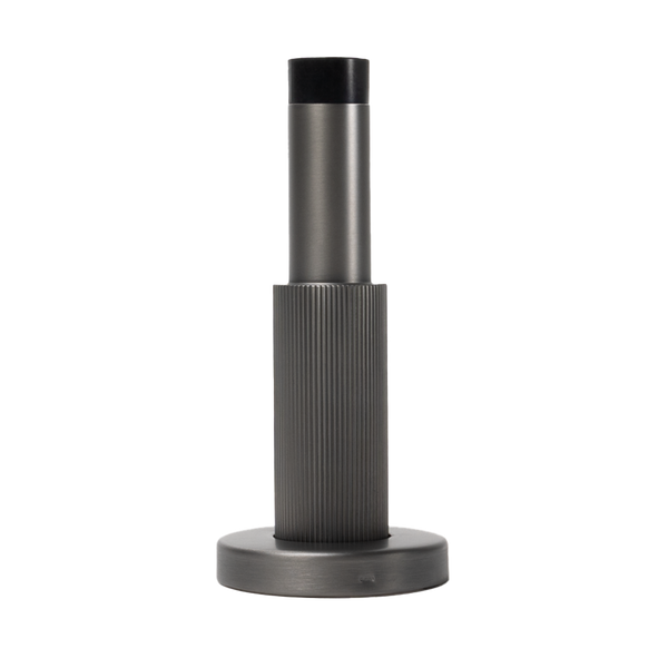 Alma Wilma Linear Door Wall Stop Brushed Gunmetal