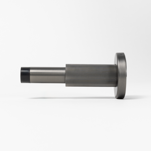 Alma Wilma Linear Door Wall Stop Brushed Gunmetal