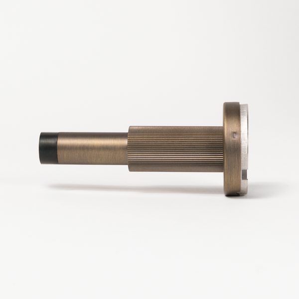 Alma Wilma Linear Door Wall Stop Brushed Vintage Antique Brass