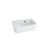 Oliveri Dublin Compact Wall Hung Basin With Tap Landing Left White