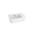 Oliveri Dublin Compact Wall Hung Basin With Tap Landing Right White