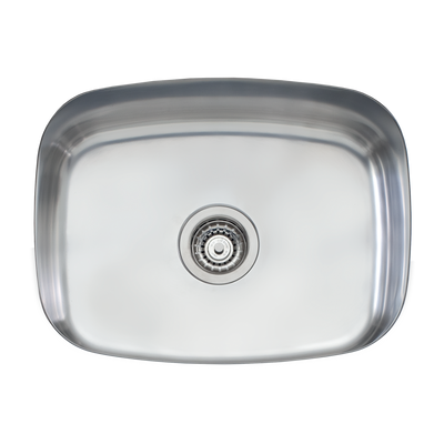 Oliveri Laundry 45L Undermount Tub Stainless Steel