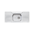 Oliveri Diaz Single Bowl Sink With Double Drainer and Taphole Stainless Steel
