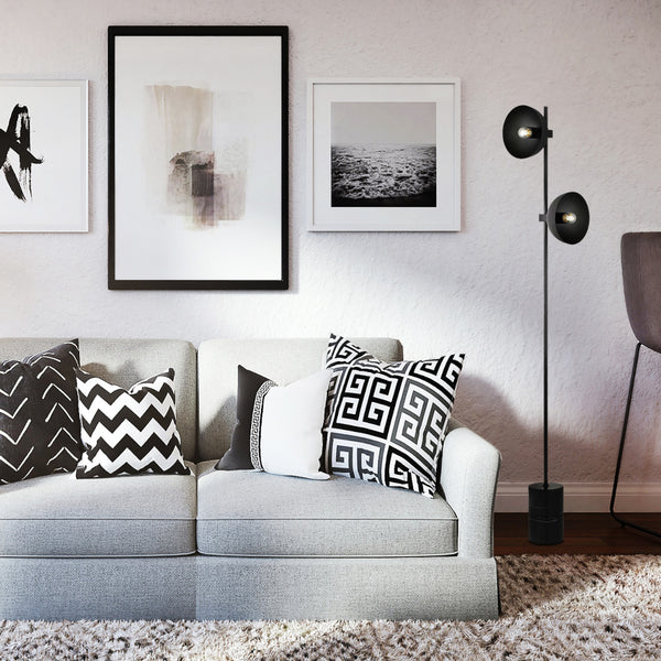 Telbix Efrain Floor Lamp Black