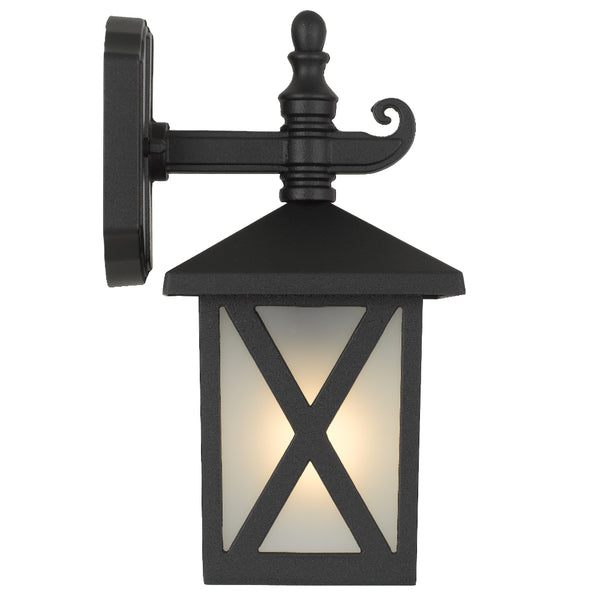 Telbix Eldon Exterior Wall Light Black