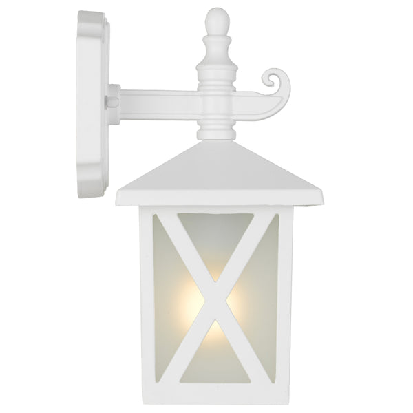 Telbix Eldon Exterior Wall Light White