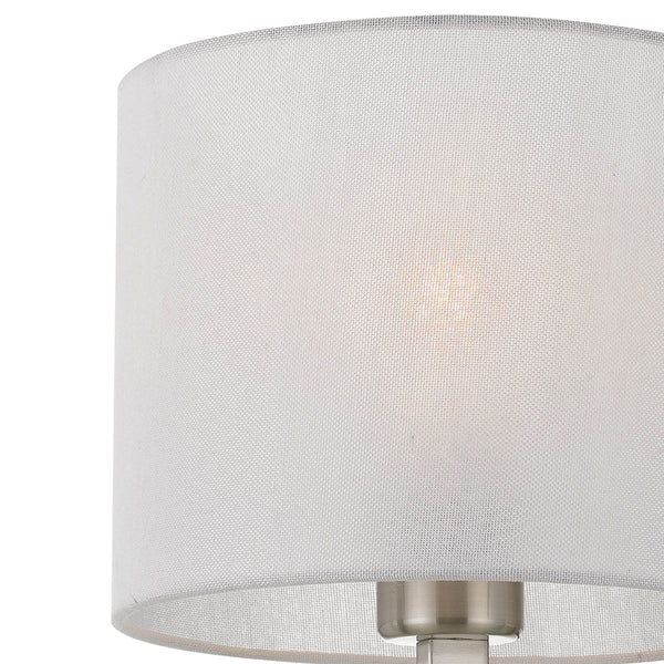 Telbix Elgar Wall Light Nickel