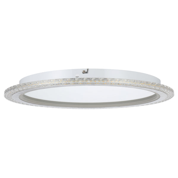 Telbix Elie 50 32W Led Oyster 3CCT Dim Chrome