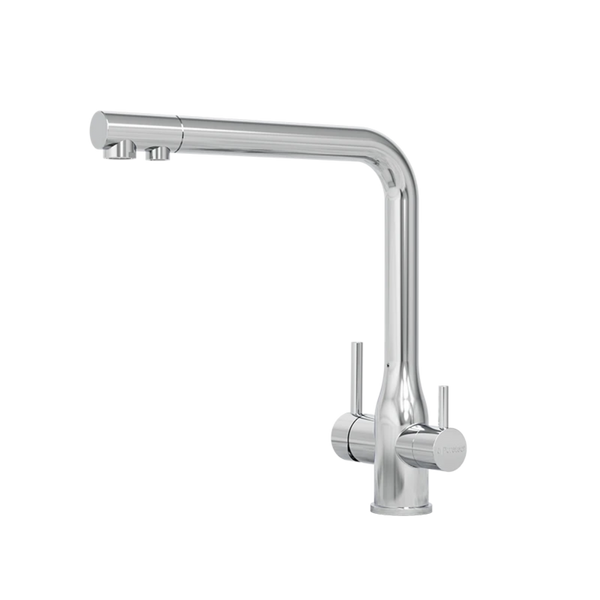 Puretec Tripla Elite Square Three-Way Mixer Chrome