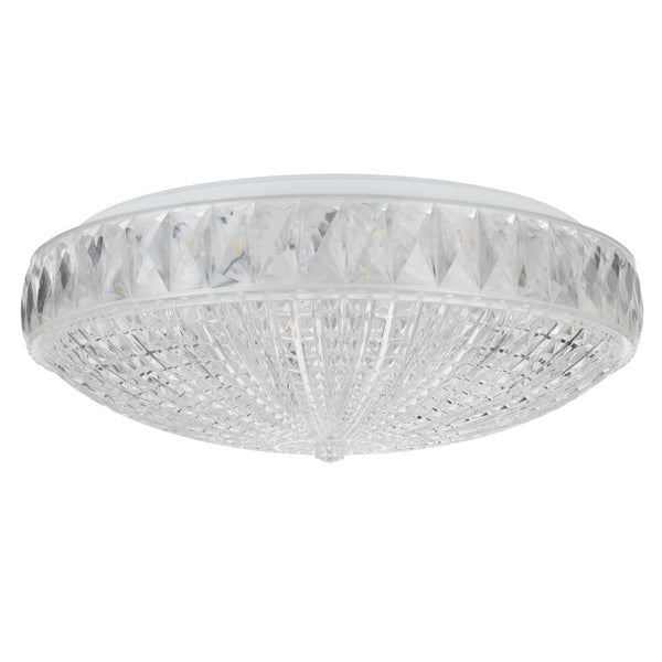 Telbix Elsee 40 32W Led Oyster 3CCT Dim Clear
