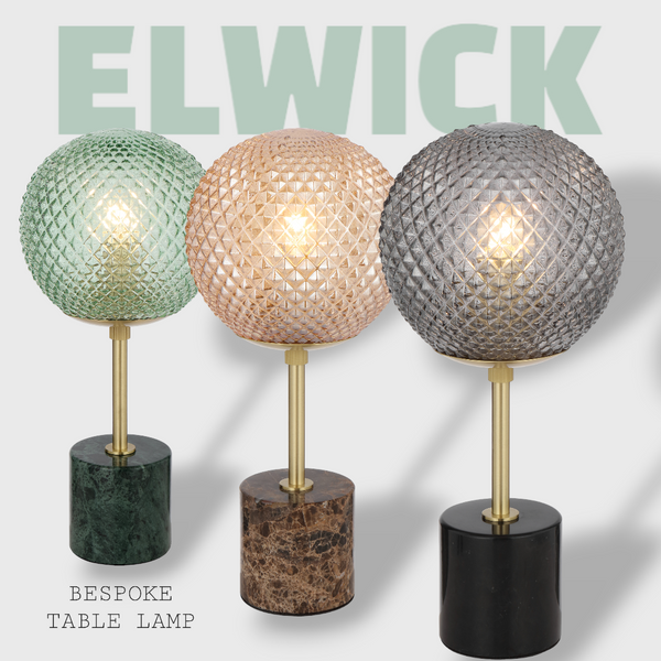 Telbix Elwick Table Lamp Black
