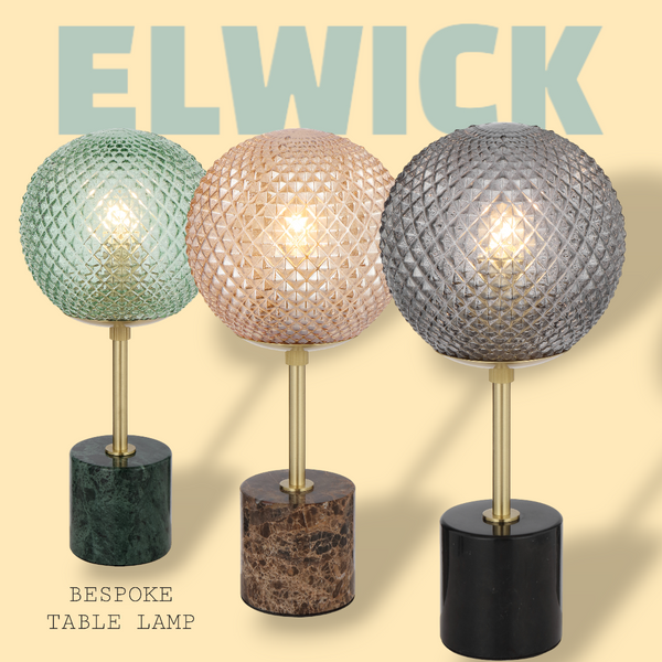 Telbix Elwick Table Lamp Brown