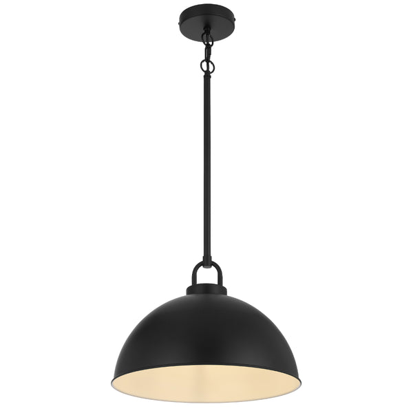 Telbix Emerson 35cm Pendant Black