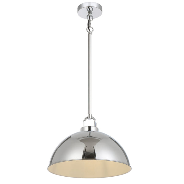 Telbix Emerson 35cm Pendant Chrome