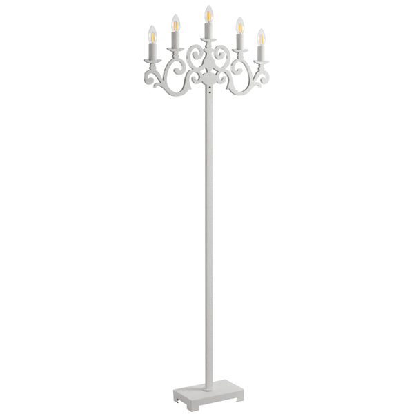 Telbix Emporia Floor Lamp White