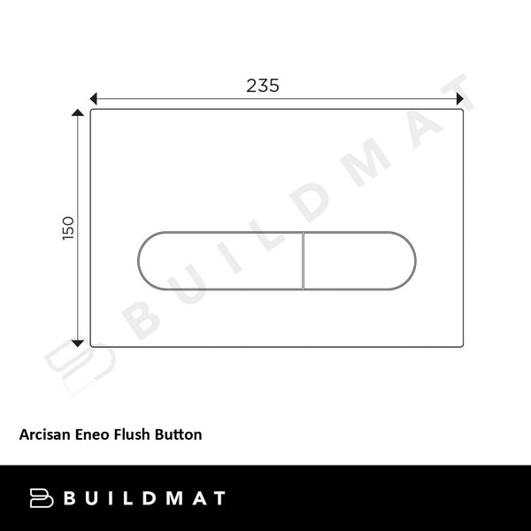 Arcisan Eneo Flush Button Chrome