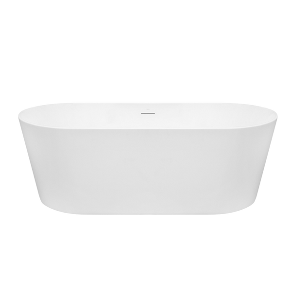 Decina Elinea 1790mm Freestanding Bath Gloss White