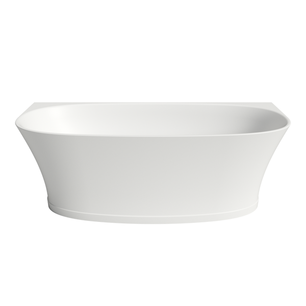 Caroma Riviere 1700mm Back To Wall Bath Matte White