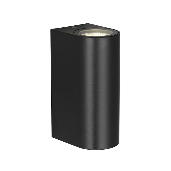 Telbix Eos II Exterior 2 Wall Light Black