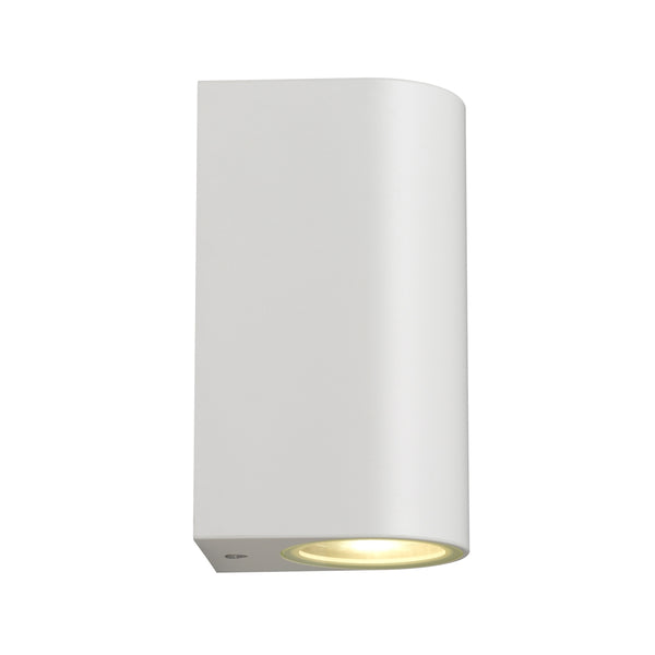 Telbix Eos II Exterior 2 Wall Light White