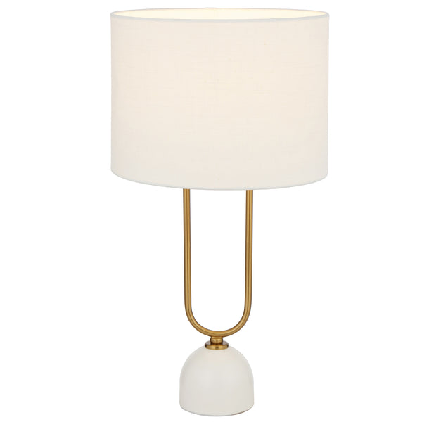 Telbix Erden Table Lamp White