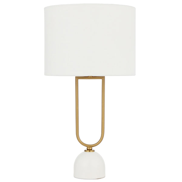 Telbix Erden Table Lamp White