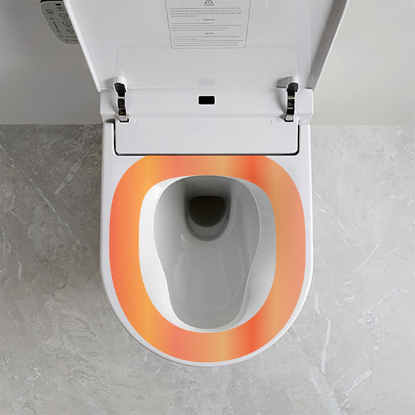 Argent Evo Wall Faced Smart Toilet Suite White