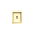 Alma Evelyn 380x500 Single Bowl Tap Landing Sink Brushed Brass Gold