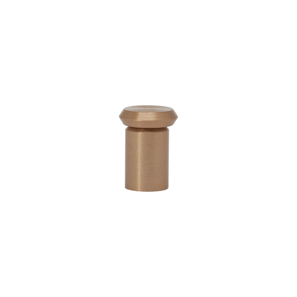 Momo Handles Fase Knob 23mm Brushed Dark Brass