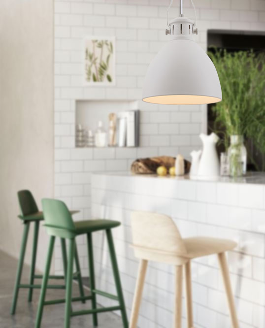 Telbix Fabrica 40 Pendant White