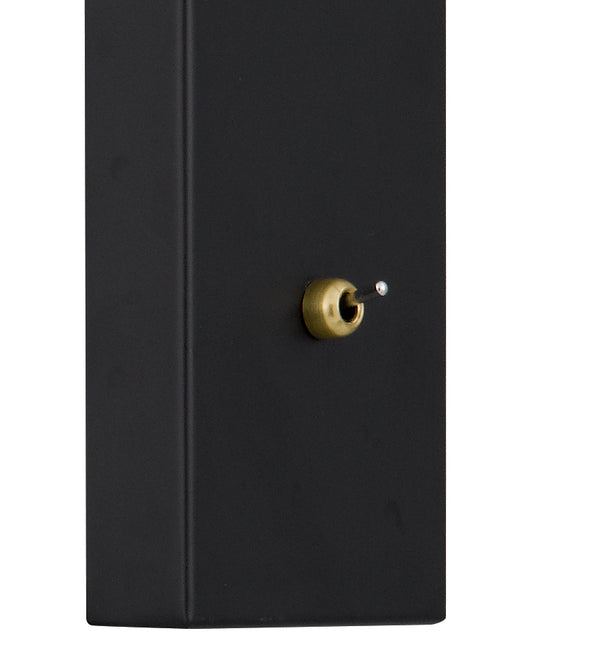 Telbix Farbon Long Wall Light Black