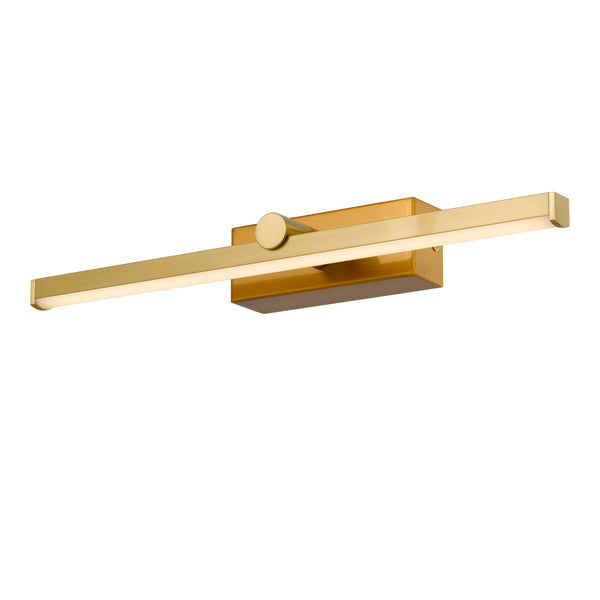 Telbix Foley 40 Vanity Wall Light Antique Gold