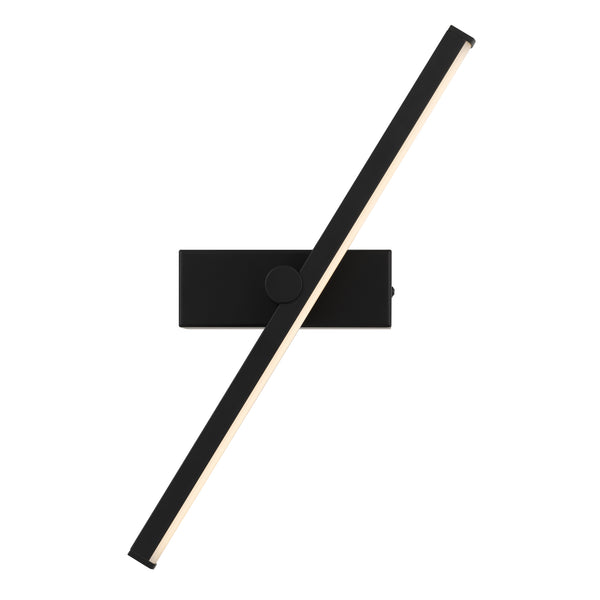 Telbix Foley 40 Vanity Wall Light Black