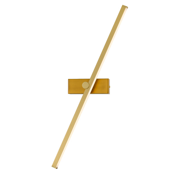 Telbix Foley 60 Vanity Wall Light Antique Gold