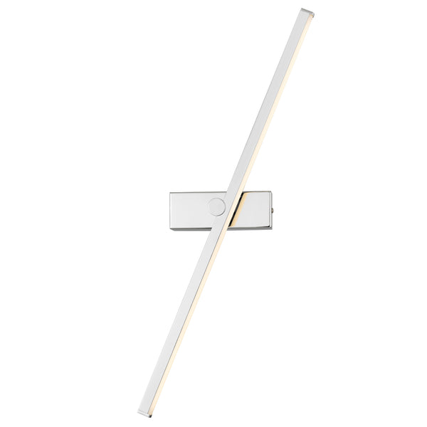 Telbix Foley 60 Vanity Wall Light Chrome