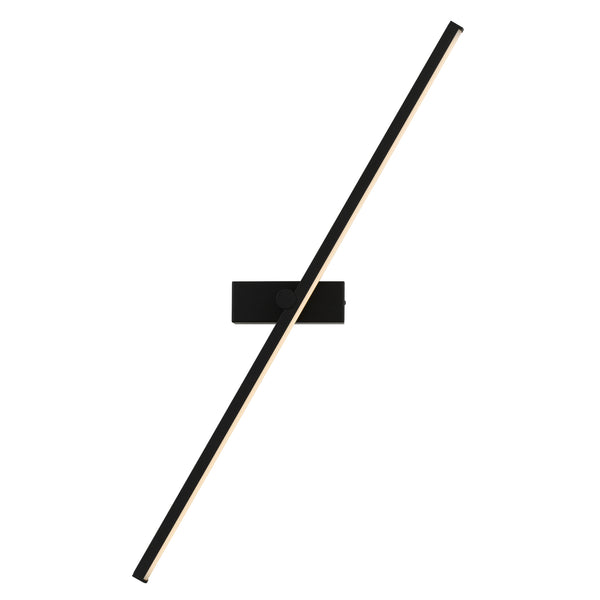 Telbix Foley 80 Vanity Wall Light Black