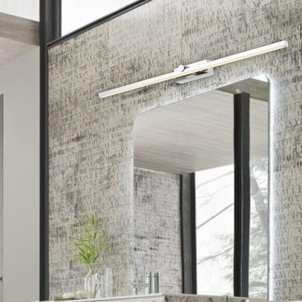 Telbix Foley 80 Vanity Wall Light Chrome