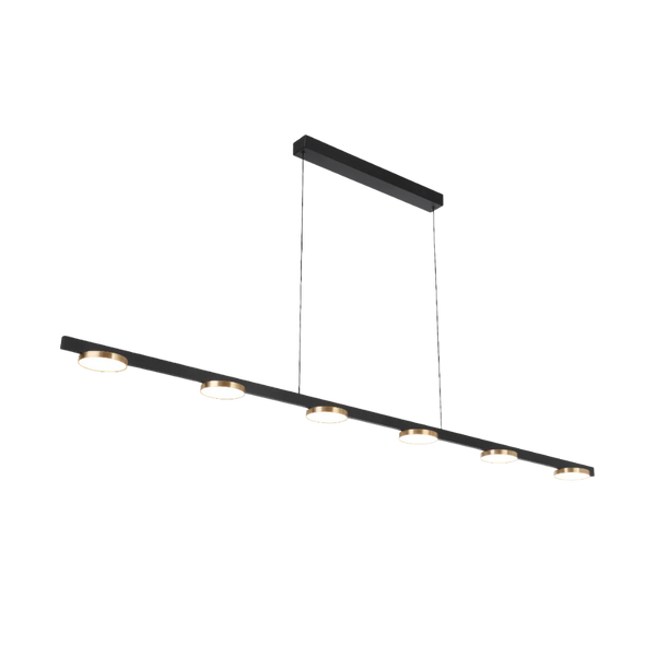 Telbix Fordo 180cm Pendant Black