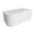 Fienza Hustle Left-Hand Multi-Fit Acrylic Bath with Overflow 1500mm White