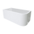 Fienza Hustle Right-Hand Multi-Fit Acrylic Bath with Overflow 1500mm White