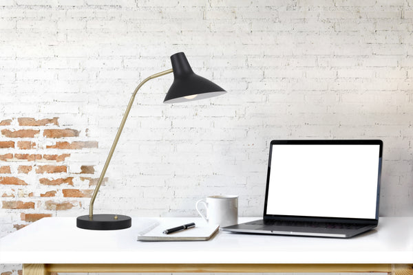 Telbix Farbon Table Lamp Black